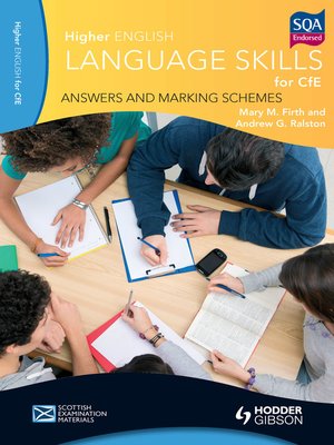 cover image of Higher English Language for CfE